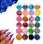 Kit 12 Enfeites Potinhos de Glitter Nail Art Decoração Unhas Encapsuladas - Imagem 1