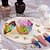 Dappen Copo com Tampa Pote De Vidro Profissional Para Mistura Porcelana Henna Alongamento - Imagem 5