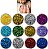 Kit 12 Glitter Nail Art Decoração de Unhas Postiças Realista Acrigel Uv Led - Imagem 1