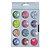 Kit 12 Glitter Nail Art Decoração de Unhas Postiças Realista Acrigel Uv Led - Imagem 4