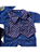 saida maternidade menino roupa bebe recém nascido azul marinho - Imagem 5