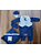 saida maternidade azul marinho listra menino roupa bebe recém nascido - Imagem 1