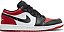 AIR JORDAN 1 LOW BRED TOE - Imagem 1