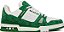 LOUIS VUITTON LV TRAINER GREEN MONOGRAM - Imagem 1