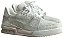 LOUIS VUITTON LV TRAINER GREY MONOGRAM - Imagem 1