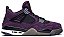 TRAVIS SCOTT X AIR JORDAN 4 RETRO PURPLE SUEDE WHITE MIDSOLE - Imagem 1