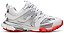 BALENCIAGA TRACK LED SNEAKER WHITE RED - Imagem 1