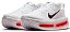 TÊNIS NIKE VOMERO PREMIUM WHITE BRIGHT CRIMSON BRANCO - Imagem 2