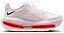TÊNIS NIKE VOMERO PREMIUM WHITE BRIGHT CRIMSON BRANCO - Imagem 3