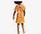 Vestido Infantil Menina Kukiê Urso Laranja - 73758 - Imagem 3