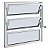 BASCULA DE ALUMINIO 60X60 - Imagem 1