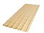 TELHA COLONIAL PVC PLAN 6 ONDAS 242X88 - MARFIM - Imagem 1