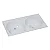 TANQUE DE FIBRA DUPLO 100X50 BRANCO - Imagem 1
