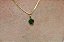 Pingente em ouro 18k com esmeralda natural - Imagem 2