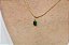 Pingente em ouro 18k com esmeralda natural - Imagem 2