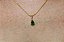 Pingente em ouro 18k com esmeralda natural - Imagem 2