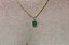 Pingente em ouro 18k com esmeralda natural - Imagem 2