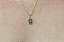 Pingente em ouro 18k com esmeralda natural - Imagem 2