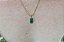 Pingente em ouro 18k com esmeralda natural - Imagem 2