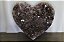Coração Quartzo Fumê 850gr Lar 13cm - Imagem 1