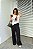 CALÇA PANTALONA RISCA DE GIZ PRETA - Imagem 1