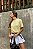 T-SHIRT PREMIUM LISA AMARELA ESTONADA - Imagem 4