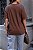 T-SHIRT ESTONADA LISA MARROM CAFÉ - Imagem 3