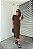 VESTIDO LONGO ZARA MARROM MOCHA - Imagem 2