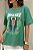 T-SHIRT VERDE ESTONADA BRASILIDADE - Imagem 1