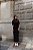 VESTIDO CANELADO PRETO MIDI - Imagem 2