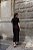 VESTIDO CANELADO PRETO MIDI - Imagem 3