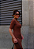 VESTIDO CANELADO MARROM - Imagem 2