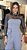 BLUSA TULE MANGA LONGA CINZA - Imagem 1
