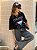 T-SHIRT OVERSIZE PRETA COCKTAIL - Imagem 2