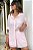 SHORT LETICIA LISTRADO ROSA CANDY - Imagem 1
