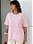 T-SHIRT PREMIUM ROSA CANDY COM STRASS - Imagem 1