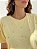 T-SHIRT PREMIUM AMARELO CANDY COM STRASS - Imagem 2