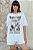 T-SHIRT PREMIUM OVERSIZED BONJOUR OFF WHITE - Imagem 1