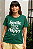 T-SHIRT PREMIUM VERDE ESTONADA SMILE - Imagem 1