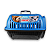 CAIXA DE TRANSPORTE BRINQPET Nº 2 - AZUL - Imagem 1