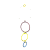 ARGOLA PLASTICA PASSARO MANSO GRANDE (THPET) - Imagem 1