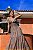 VESTIDO LONGO COM MACRAME - Imagem 1