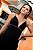 VESTIDO C/ STRASS CREPE - Imagem 1