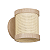 Arandela de Parede Straw Mini Natural - Imagem 1