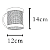 Arandela de Parede Straw Mini Natural - Imagem 5