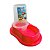 Bebedouro Plástico Anti-Formiga Automático Furacão Pet Vermelho Único - Imagem 1