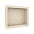 Nicho p/ Banheiro Multi Bege Textura Triangular 40x30cm Cozimax - Imagem 1