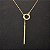 Colar Gravatinha Folheado A Ouro 18k - Imagem 1