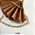 Colar Choker Maria da Paz Peças Vazadas Folheado A Ouro 18k - Imagem 1