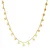 Colar Choker Medalhinhas Folheado A Ouro 18k - Imagem 1
